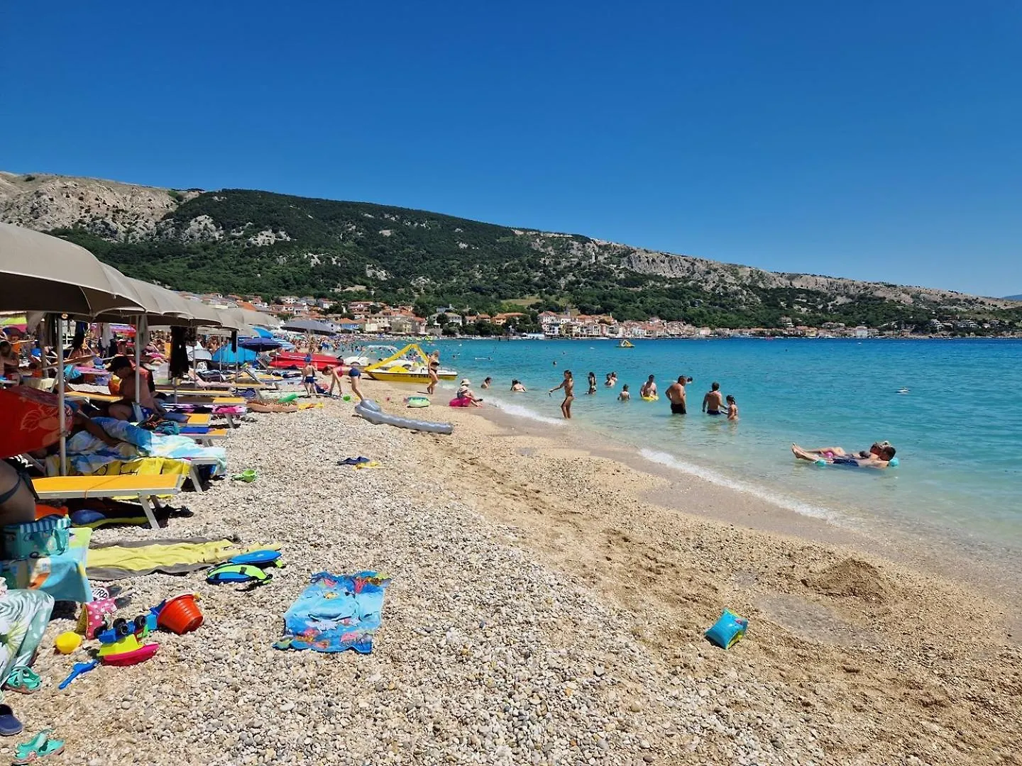 Apartment Bakrac Beach Baska  Croatia